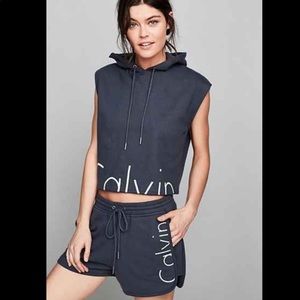CK Modern Capsule Sleeveless Hoodie Sweatshirt